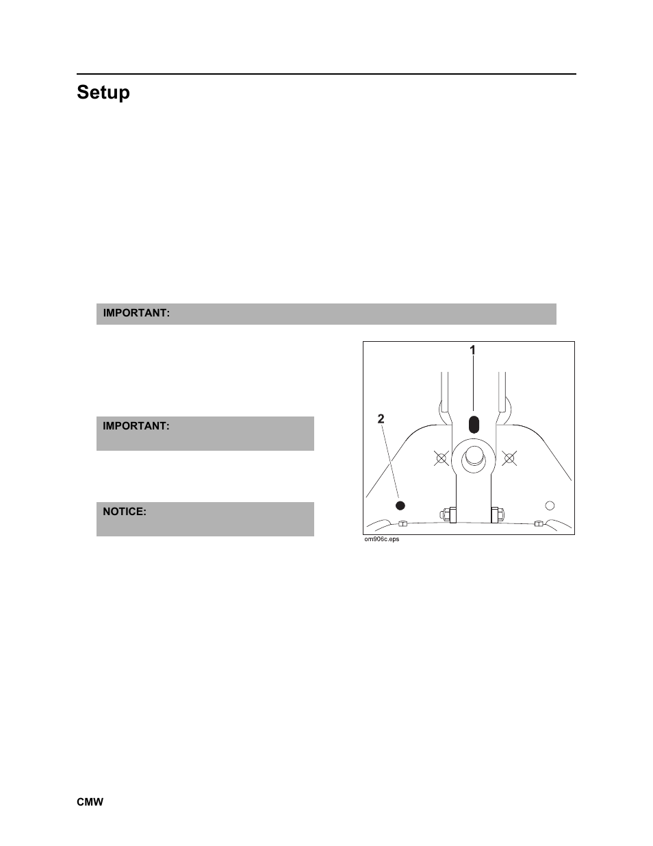 Setup, Rt100 powershift operator’s manual | Ditch Witch RT100 User Manual | Page 89 / 161