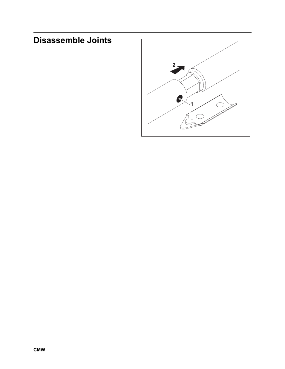 Disassemble joints, Rt100 powershift operator’s manual | Ditch Witch RT100 User Manual | Page 97 / 161