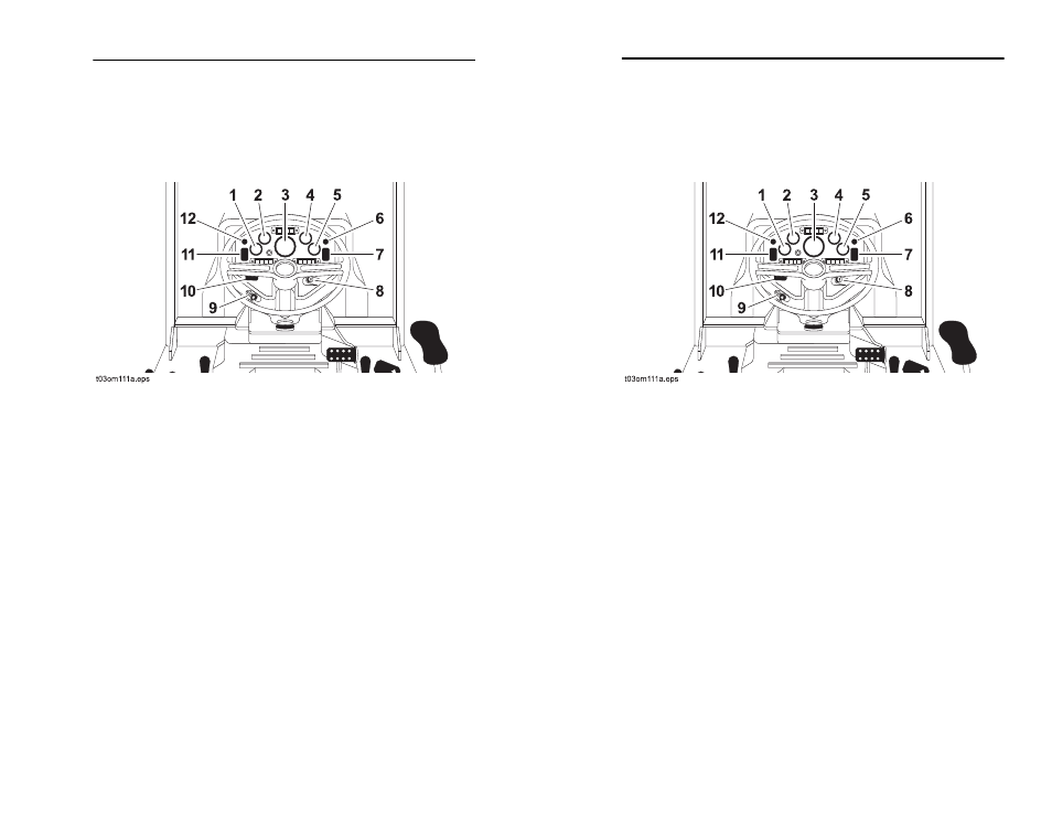 Controls, Control console overview | Ditch Witch RT115 User Manual | Page 13 / 252