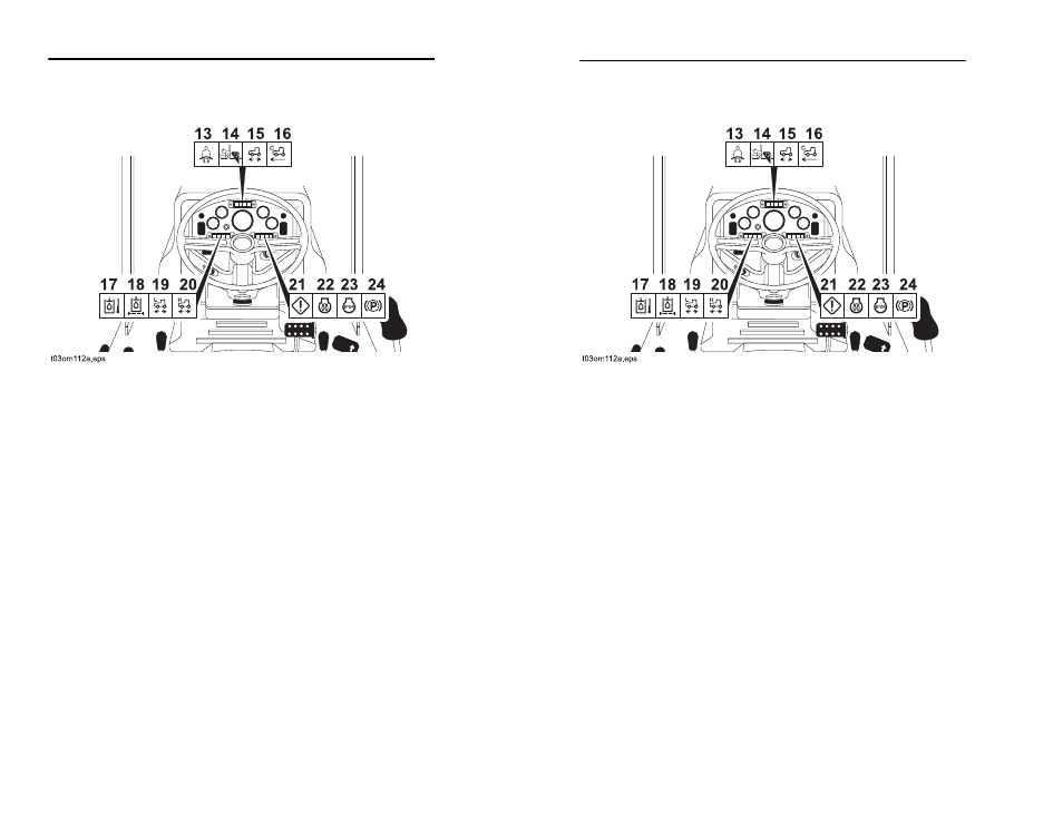 Control console overview (cont) | Ditch Witch RT115 User Manual | Page 14 / 252