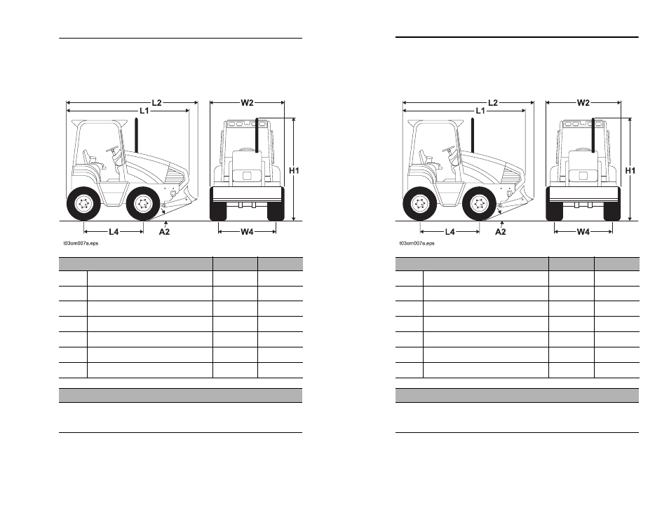 Specifications, Rt115 tier 3 tractor | Ditch Witch RT115 User Manual | Page 221 / 252