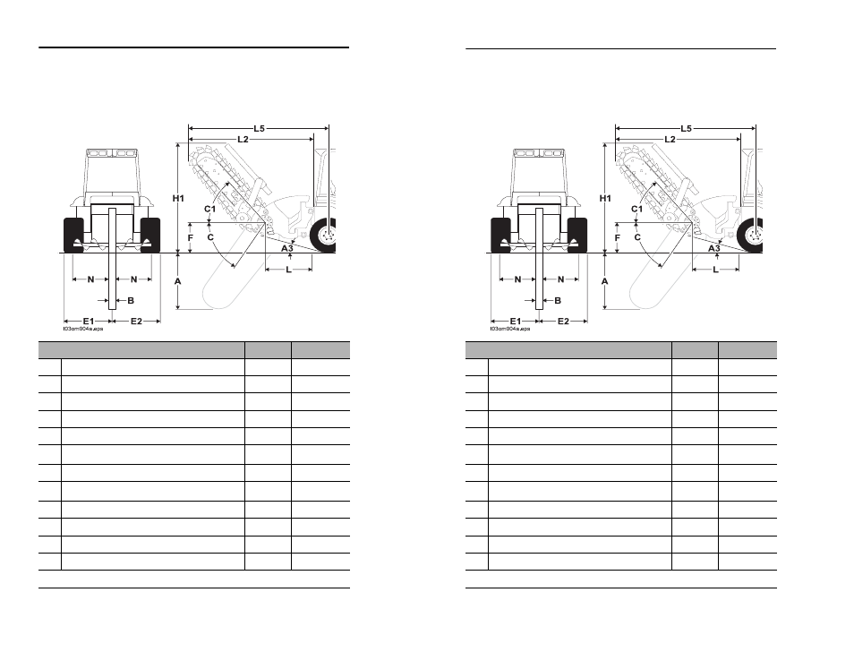 H952 combo, Trencher | Ditch Witch RT115 User Manual | Page 232 / 252