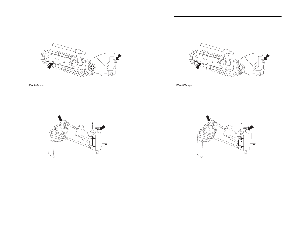 Traversing trencher, Plow | Ditch Witch RT115 User Manual | Page 69 / 252