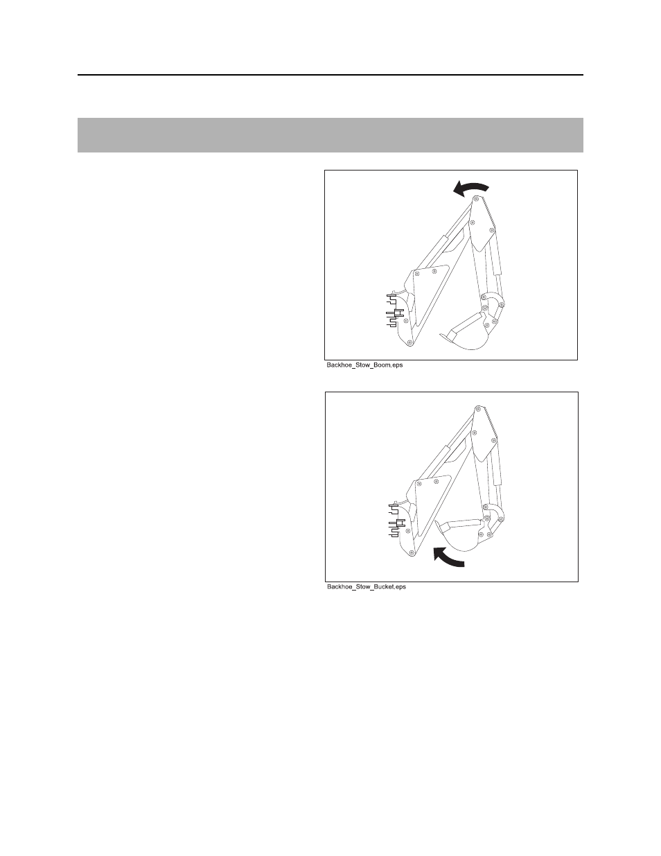 Stow, Rt120 operator’s manual | Ditch Witch RT120 User Manual | Page 127 / 223