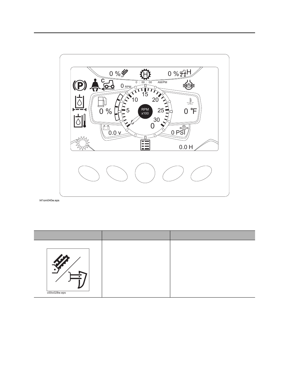 Graphic display, Rt120 operator’s manual | Ditch Witch RT120 User Manual | Page 35 / 223