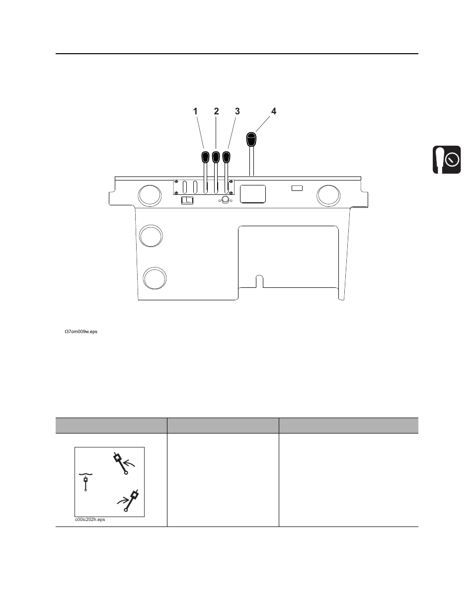 Plow controls, Rt120 operator’s manual | Ditch Witch RT120 User Manual | Page 60 / 223