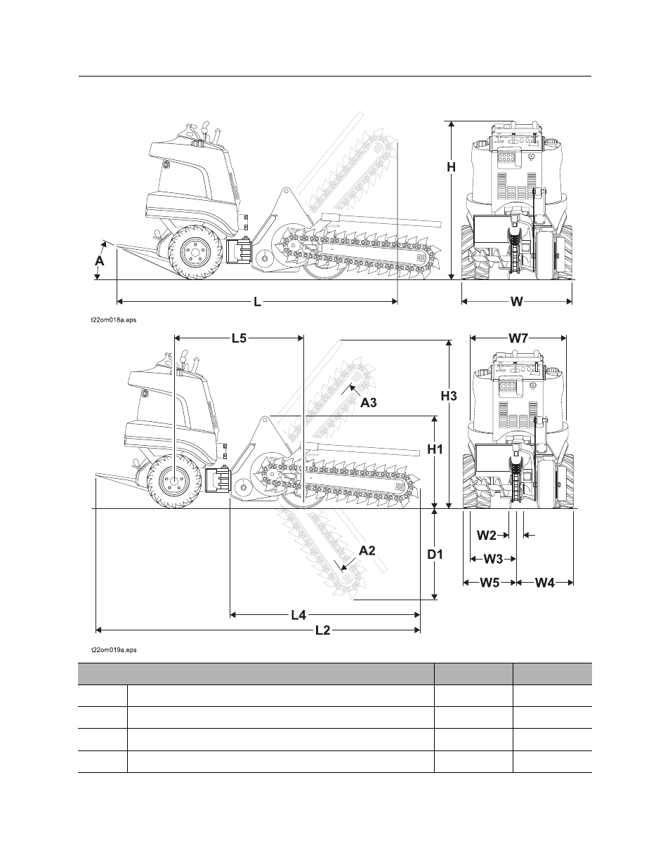 Power unit with independent auger trencher | Ditch Witch Zahn User Manual | Page 97 / 105