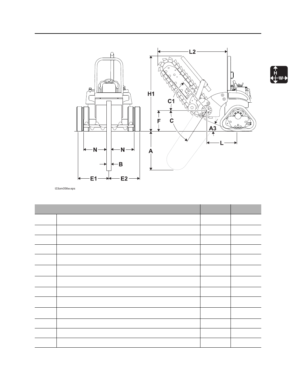 H810 trencher, Rt80q operator’s manual | Ditch Witch RT80 User Manual | Page 184 / 203