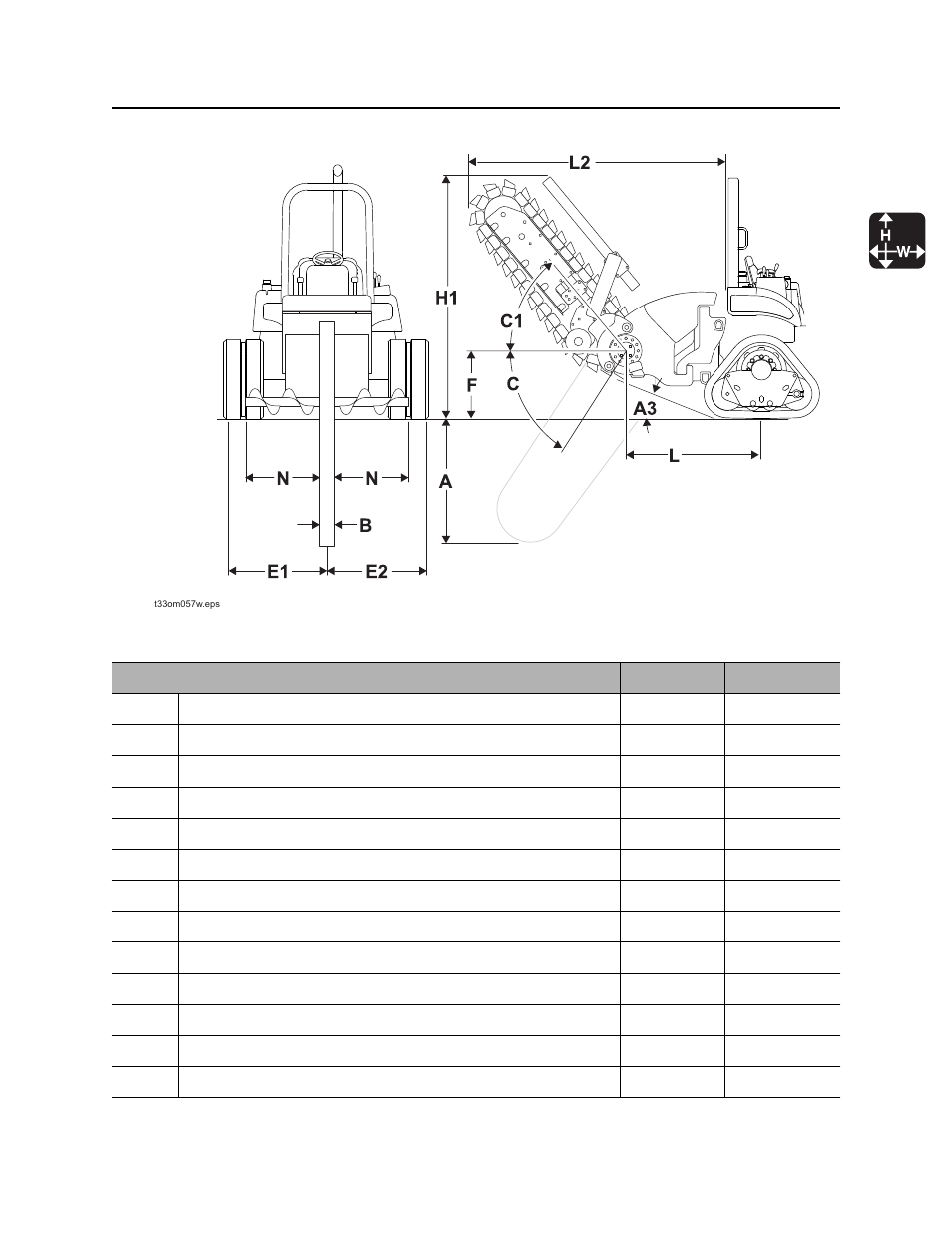 H813 trencher, Rt80q operator’s manual | Ditch Witch RT80 User Manual | Page 186 / 203