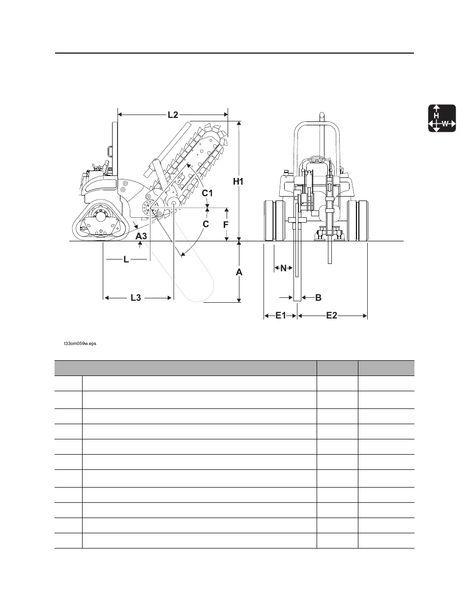 H853 combo, Trencher, Rt80q operator’s manual | Ditch Witch RT80 User Manual | Page 190 / 203