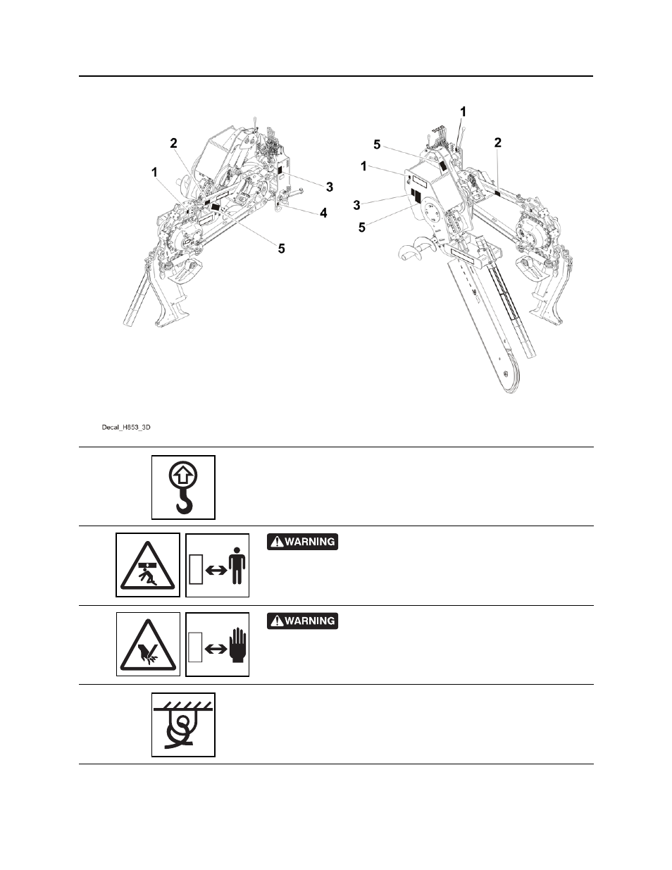 H853, Rt80q operator’s manual | Ditch Witch RT80 User Manual | Page 27 / 203