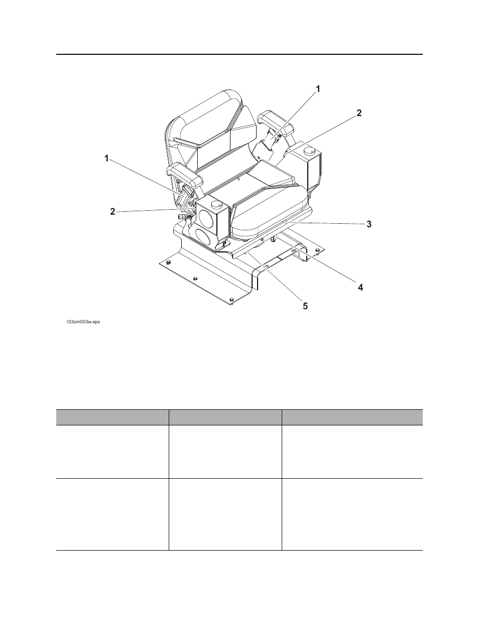 Seat deck, Rt80q operator’s manual | Ditch Witch RT80 User Manual | Page 49 / 203