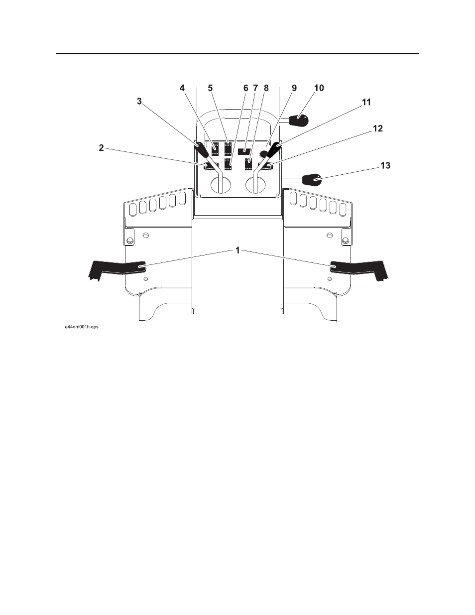 Backhoe console, Rt80q operator’s manual | Ditch Witch RT80 User Manual | Page 57 / 203