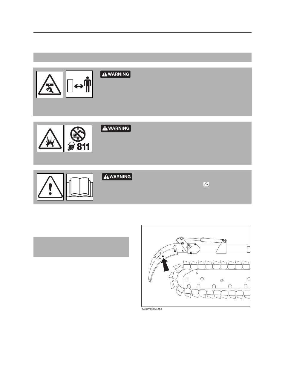 Setup, Before using trencher, Rt80q operator’s manual | Ditch Witch RT80 User Manual | Page 93 / 203