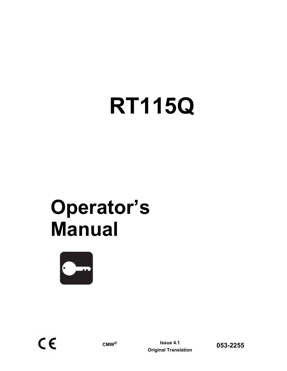 Ditch Witch RT115 Q User Manual | 193 pages