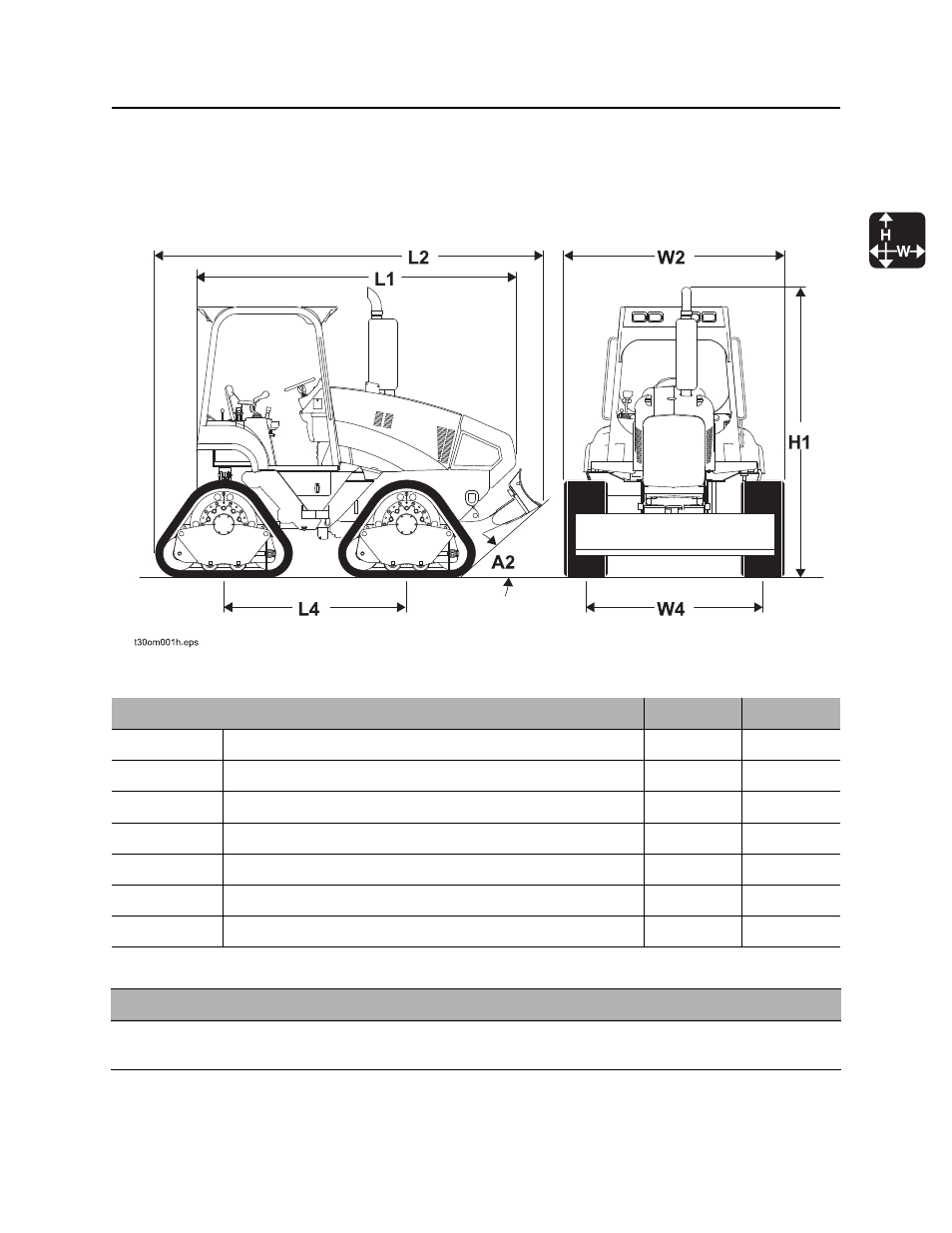 Specifications, Rt115q tractor, Rt115q operator’s manual | Ditch Witch RT115 Q User Manual | Page 170 / 193