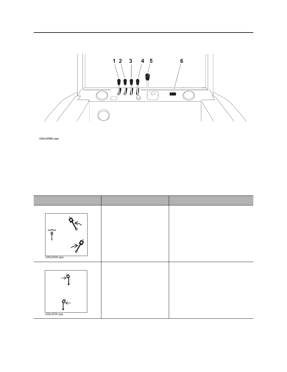 Combo controls, Rt115q operator’s manual | Ditch Witch RT115 Q User Manual | Page 47 / 193