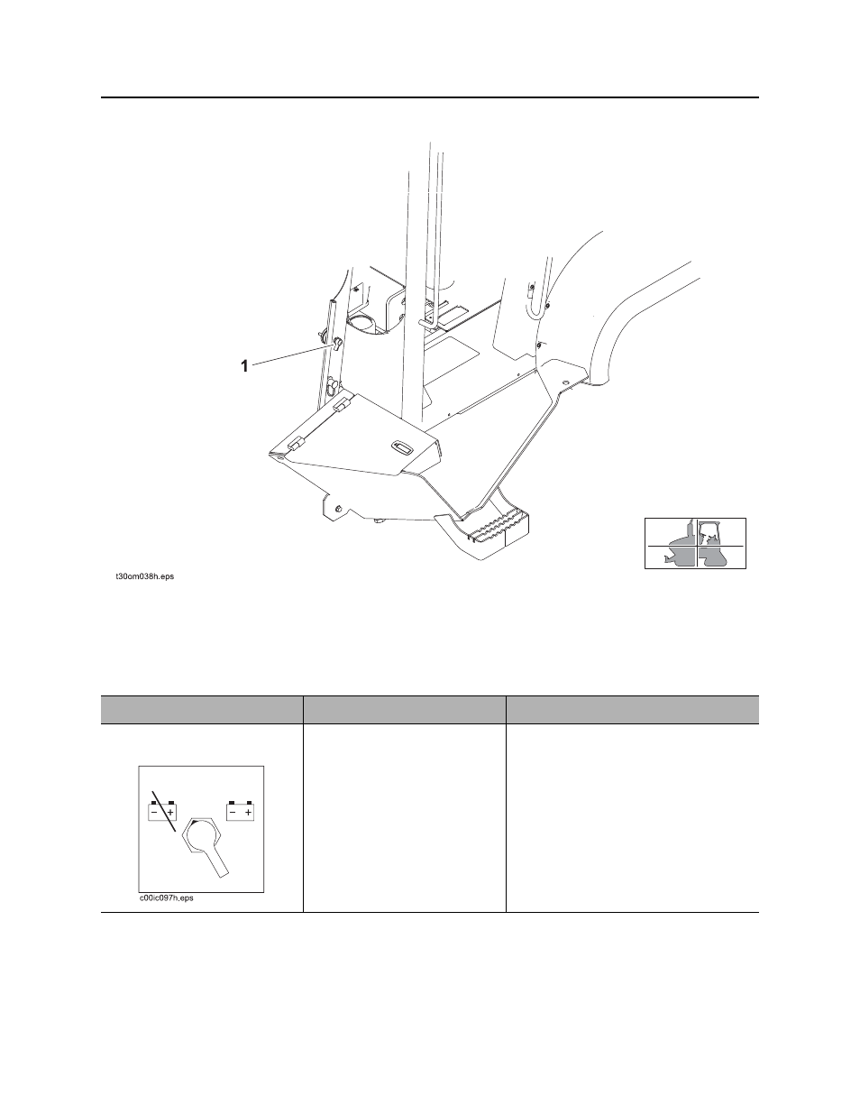 Battery, Rt115q operator’s manual | Ditch Witch RT115 Q User Manual | Page 53 / 193