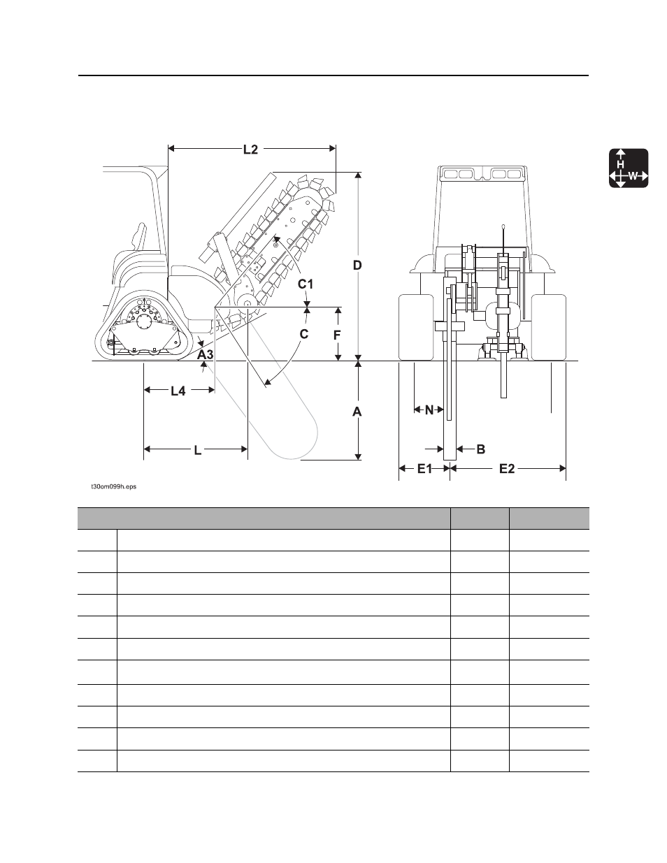 H1052 combo, Trencher, Rt120q operator’s manual | Ditch Witch RT120 Q User Manual | Page 198 / 211