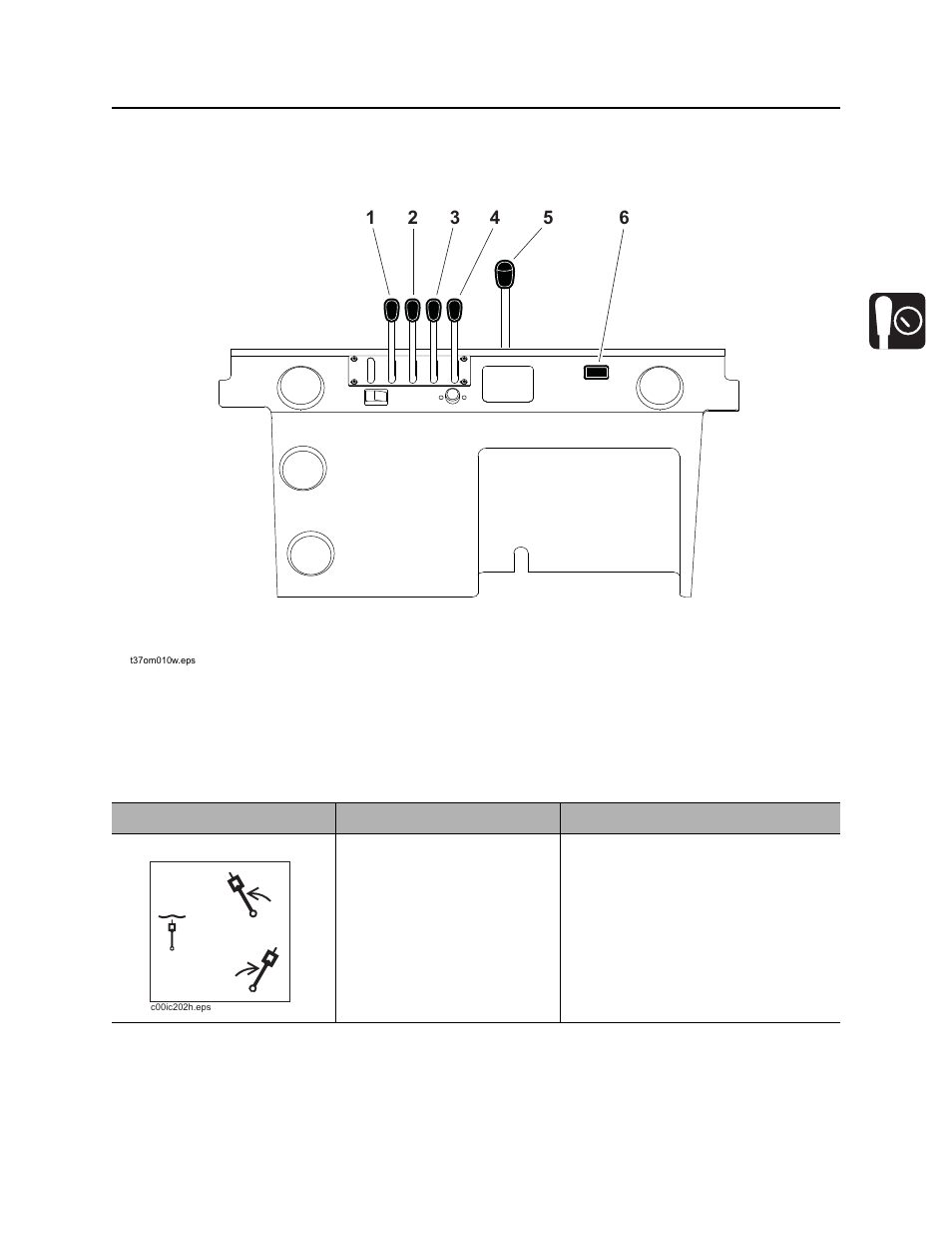 Combo controls, Rt120q operator’s manual | Ditch Witch RT120 Q User Manual | Page 54 / 211