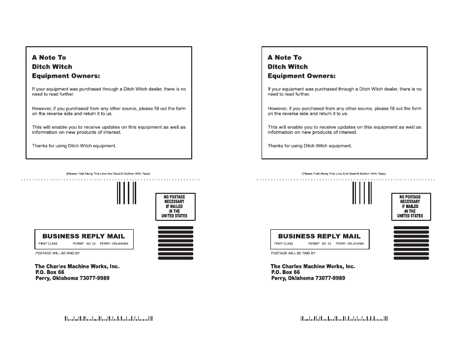 Ditch Witch 100SX User Manual | Page 49 / 50