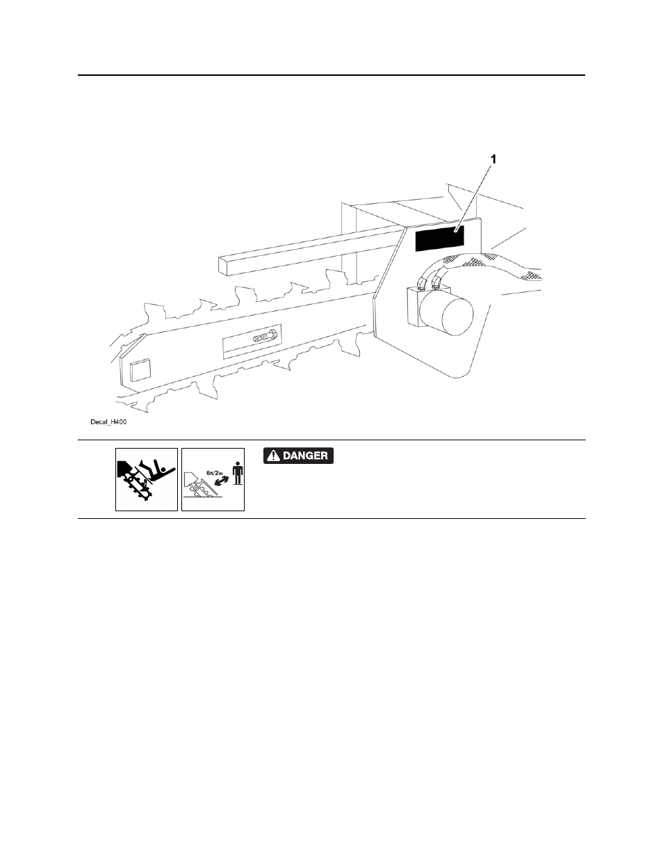 Trencher, H400 | Ditch Witch 410SX User Manual | Page 23 / 131