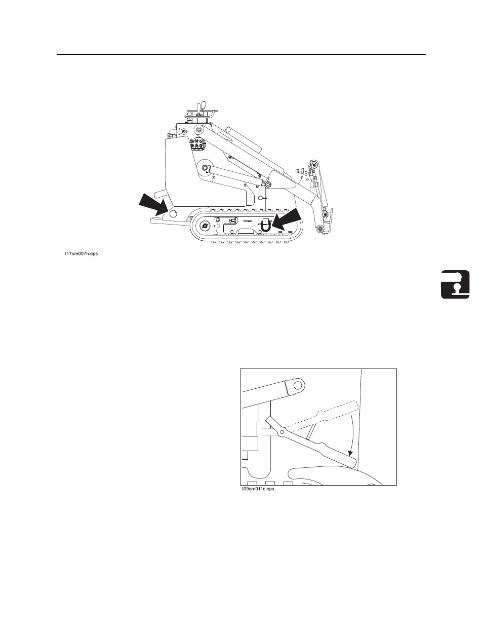 Prepare unit for towing, Sk350 operator’s manual | Ditch Witch SK350 User Manual | Page 42 / 77