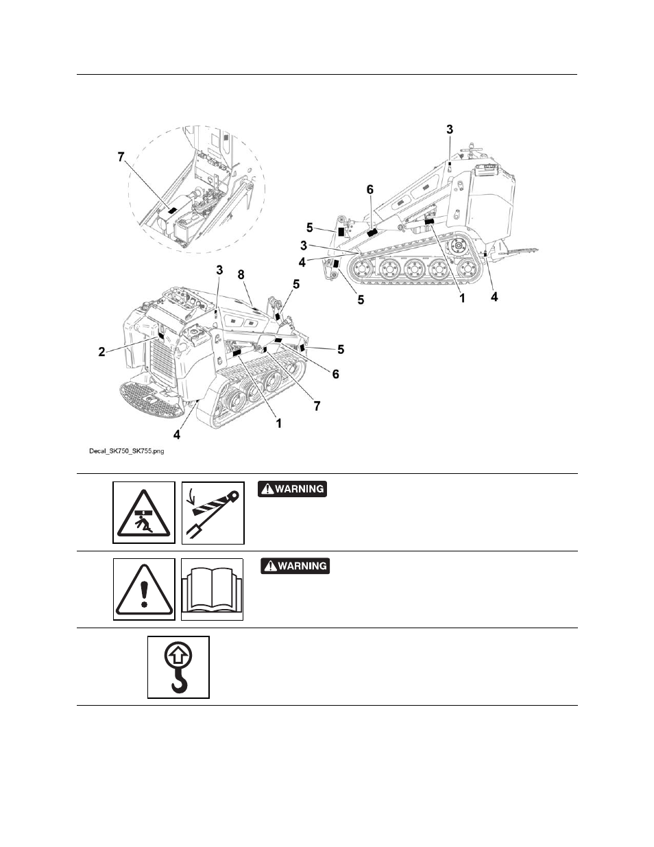 Machine safety alerts | Ditch Witch SK750/SK755 User Manual | Page 19 / 81