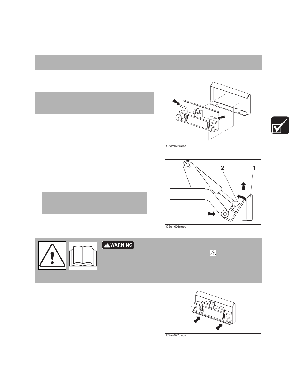 Connect attachment, Attachment | Ditch Witch SK750/SK755 User Manual | Page 36 / 81