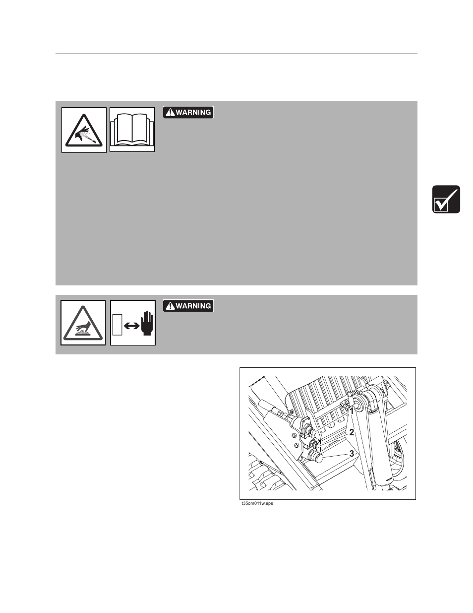 Hydraulic hoses, Sk850 operator’s manual | Ditch Witch SK850 User Manual | Page 48 / 107