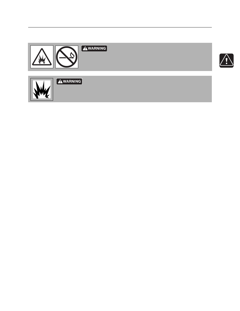 If a gas line is damaged, Sk850 operator’s manual | Ditch Witch SK850 Footings Machine User Manual | Page 16 / 107