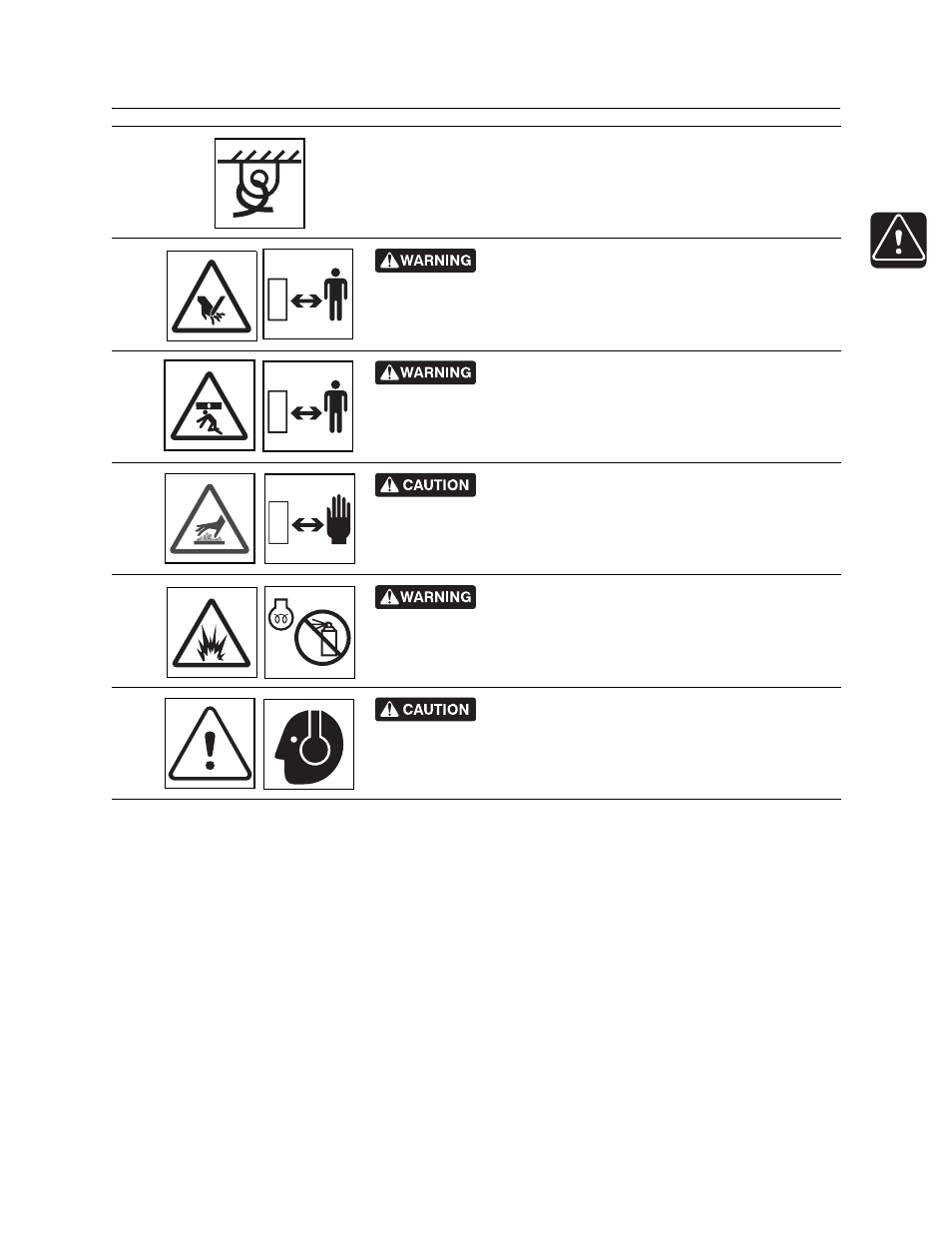 Sk850 operator’s manual, Machine safety alerts | Ditch Witch SK850 Footings Machine User Manual | Page 20 / 107