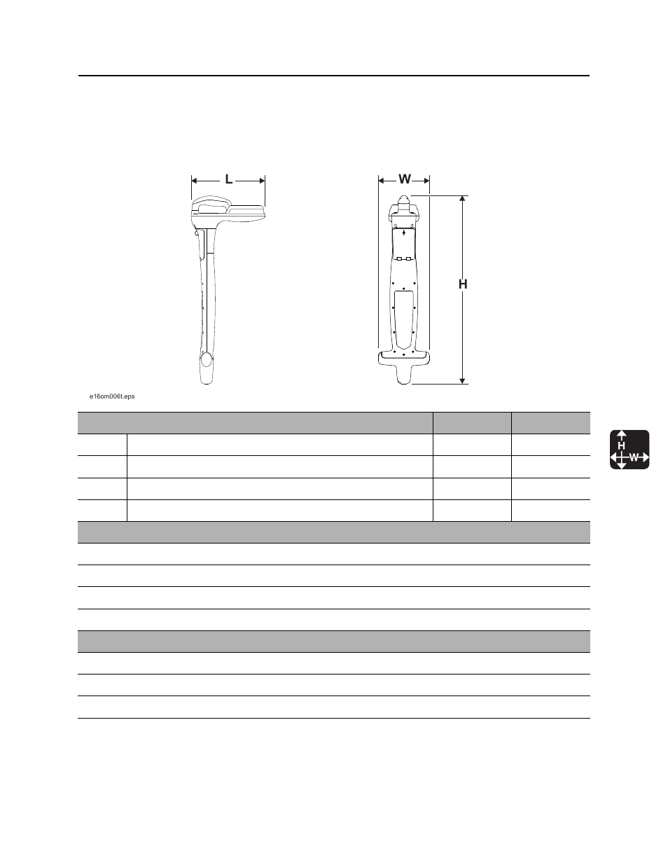 Specifications, 830r receiver, 830r/t operator’s manual | Ditch Witch 830 RT User Manual | Page 48 / 55