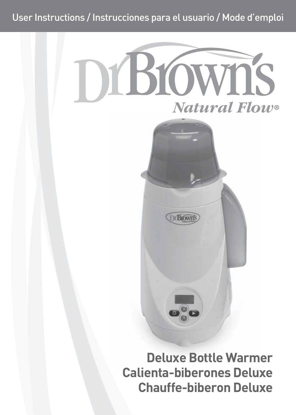 Dr. Brown's Deluxe Bottle Warmer User Manual | 24 pages