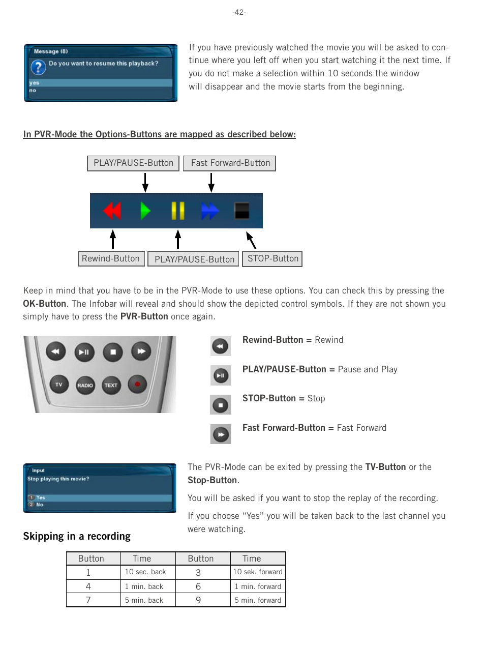 Dream Property DM8000 HD PVR User Manual | Page 42 / 91