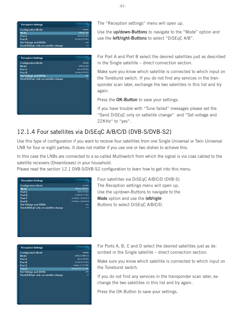 Dream Property DM8000 HD PVR User Manual | Page 61 / 91