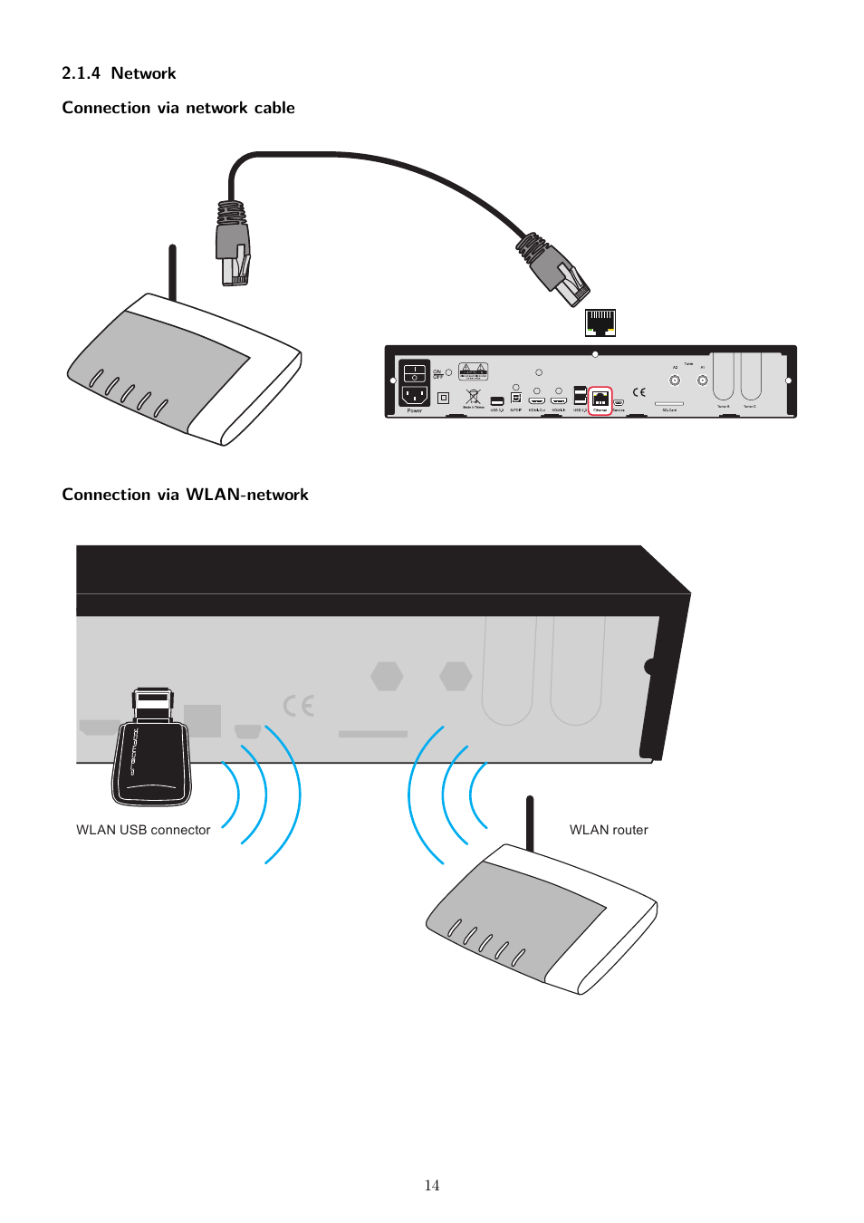 4 network | Dream Property DM7080 HD User Manual | Page 19 / 87