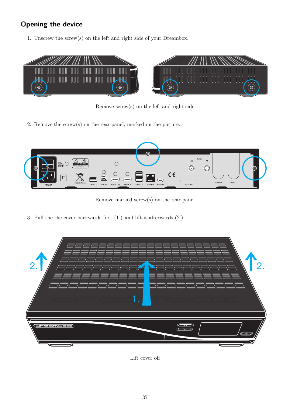 Dream Property DM7080 HD User Manual | Page 42 / 87