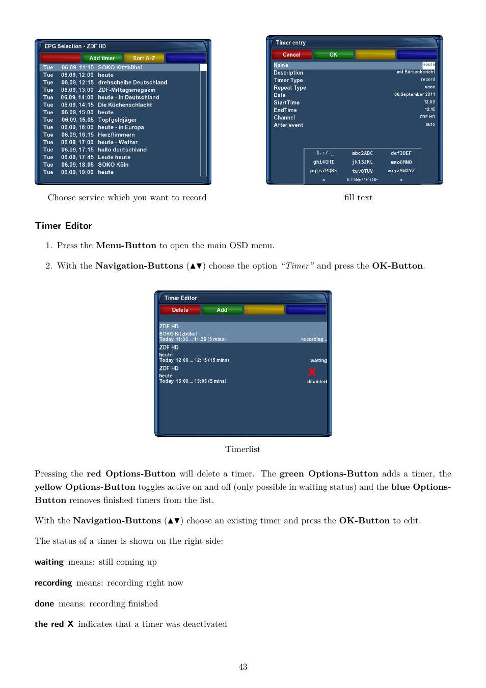Dream Property DM7080 HD User Manual | Page 48 / 87