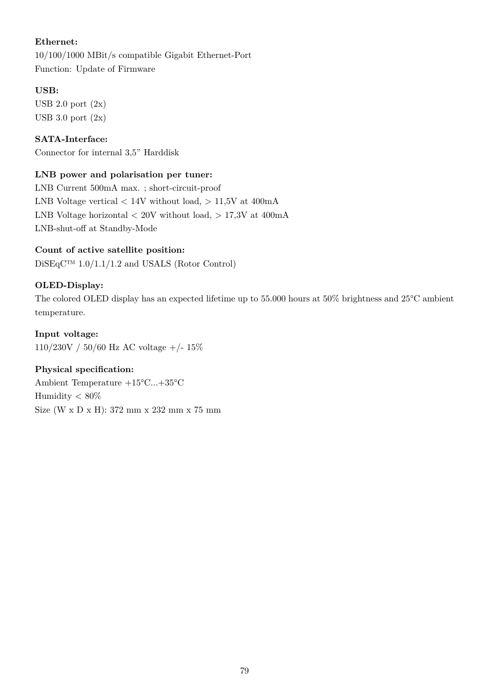Dream Property DM7080 HD User Manual | Page 84 / 87