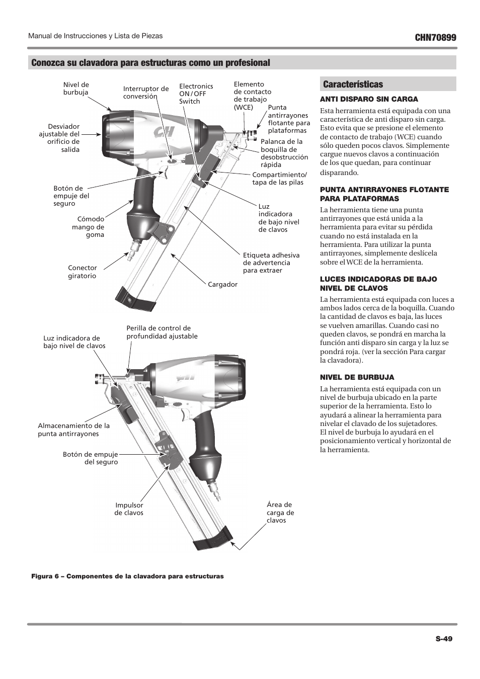 Campbell Hausfeld CHN70899 User Manual | Page 49 / 60