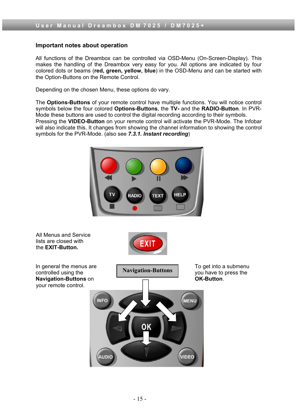 Dream Property DM7025 + User Manual | Page 15 / 114