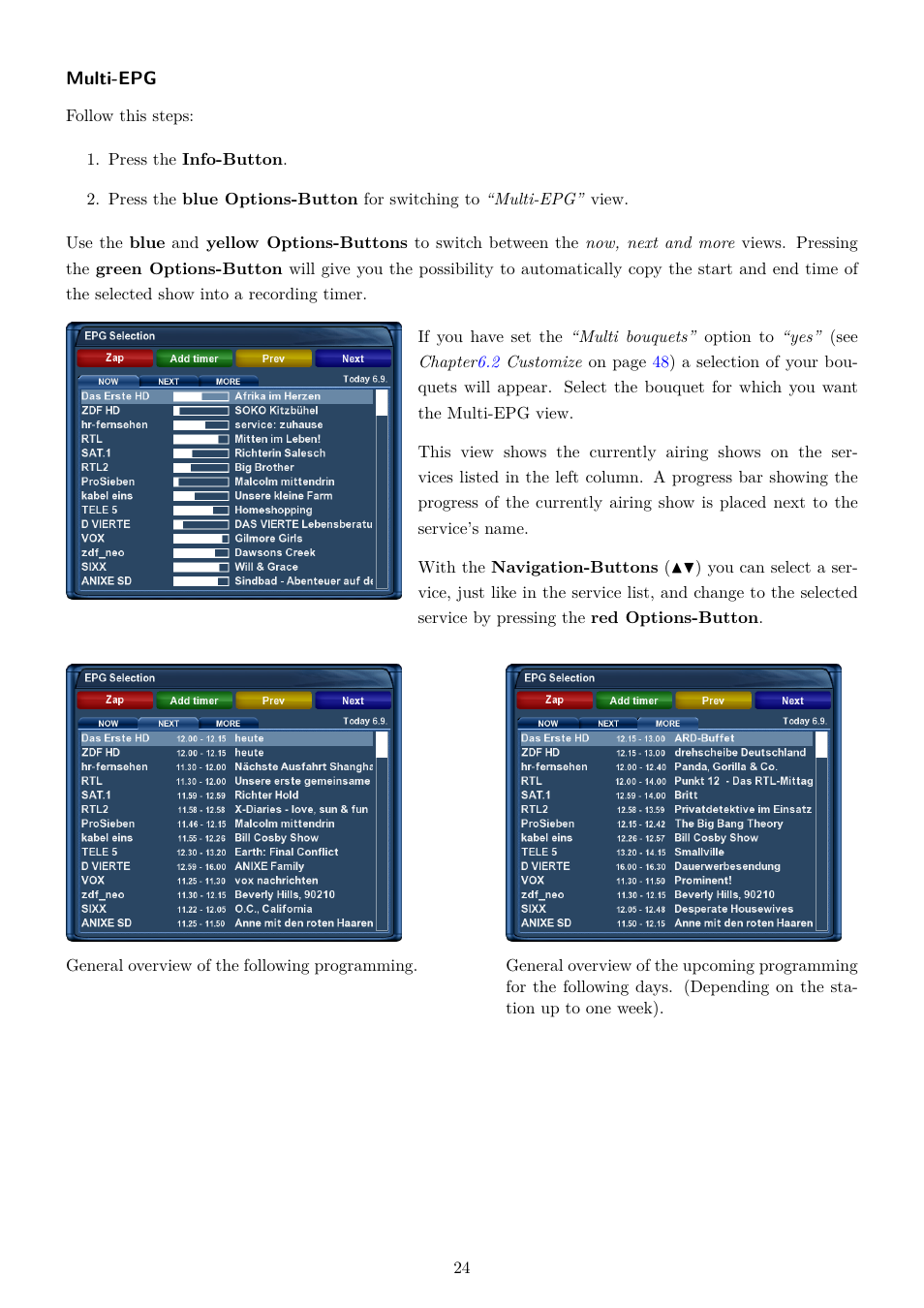 Dream Property DM7020 HD User Manual | Page 29 / 94