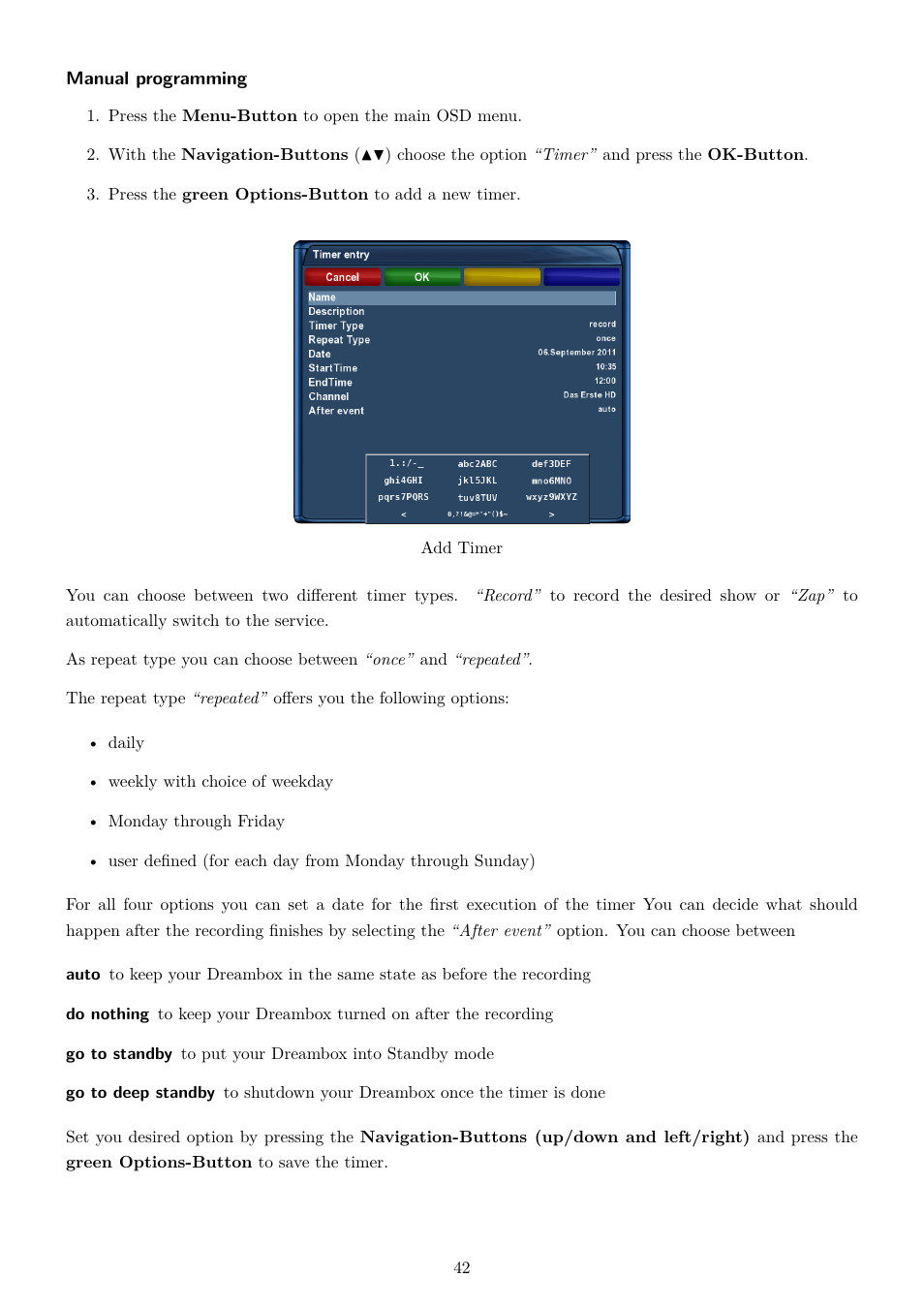Dream Property DM7020 HD User Manual | Page 47 / 94
