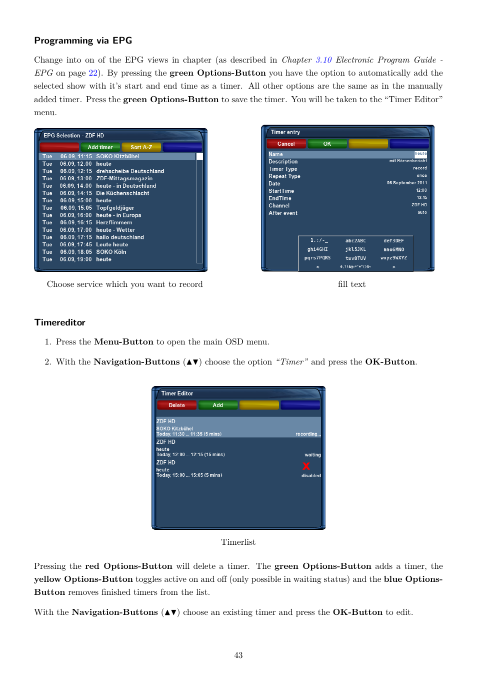 Dream Property DM7020 HD User Manual | Page 48 / 94
