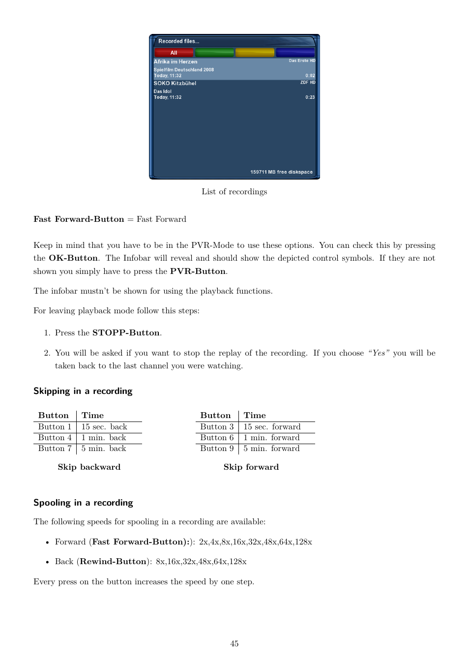 Dream Property DM7020 HD User Manual | Page 50 / 94
