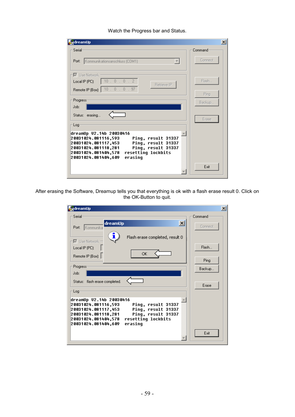 Dream Property DM7000 User Manual | Page 59 / 73