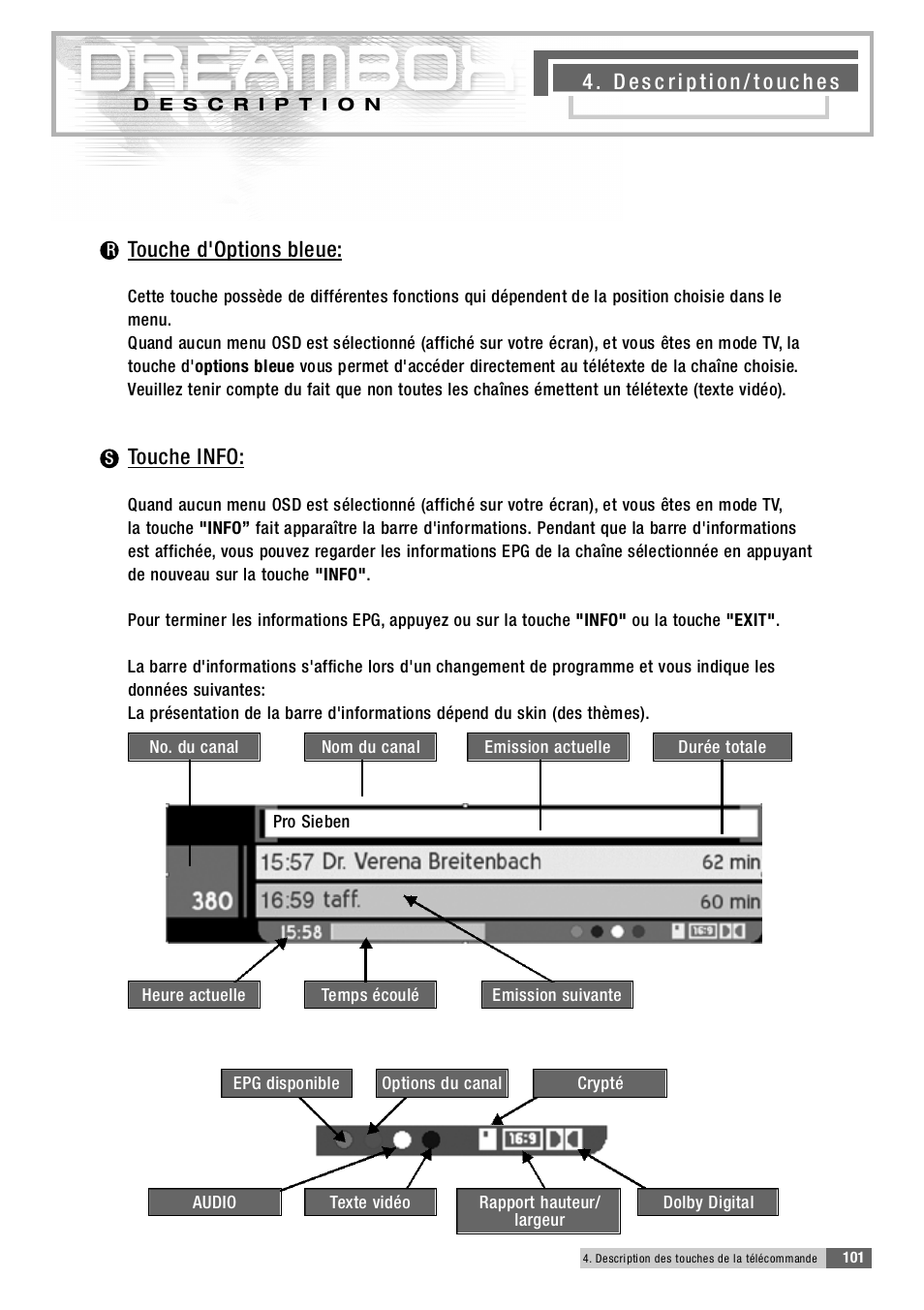 Dream Property DM5600 User Manual | Page 100 / 137