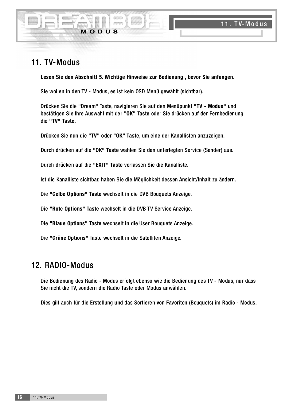 Dream Property DM5600 User Manual | Page 17 / 137