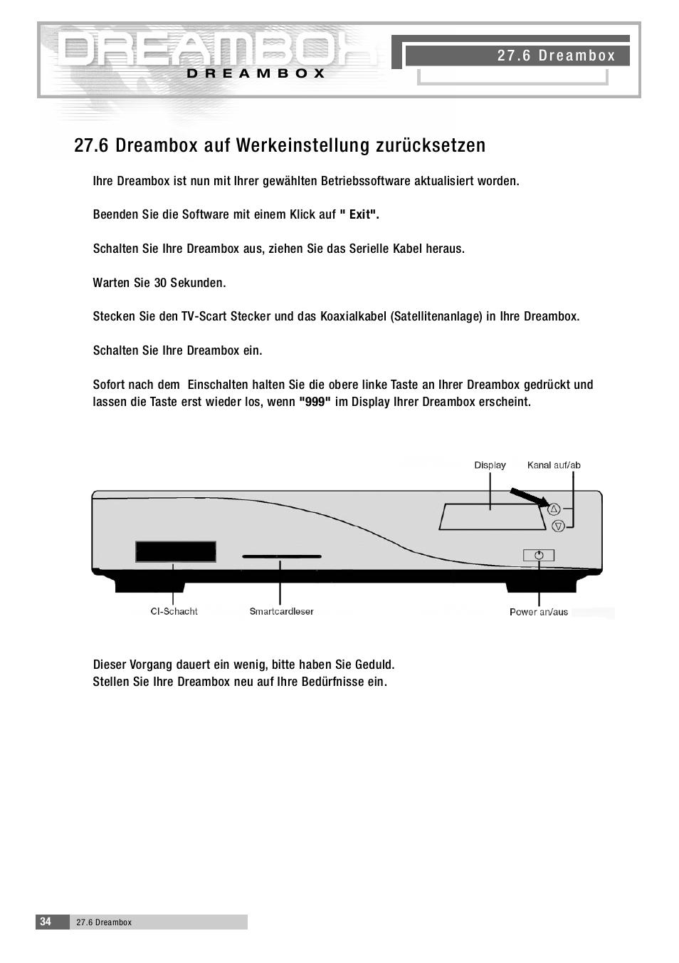 Dream Property DM5600 User Manual | Page 35 / 137